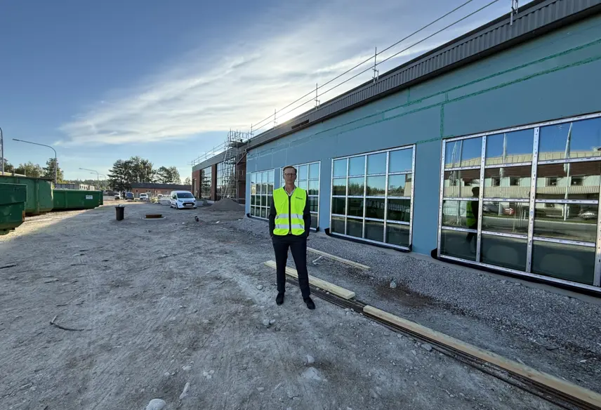 Här växer framtidens teknik- och mötesplats fram – mitt i Småland