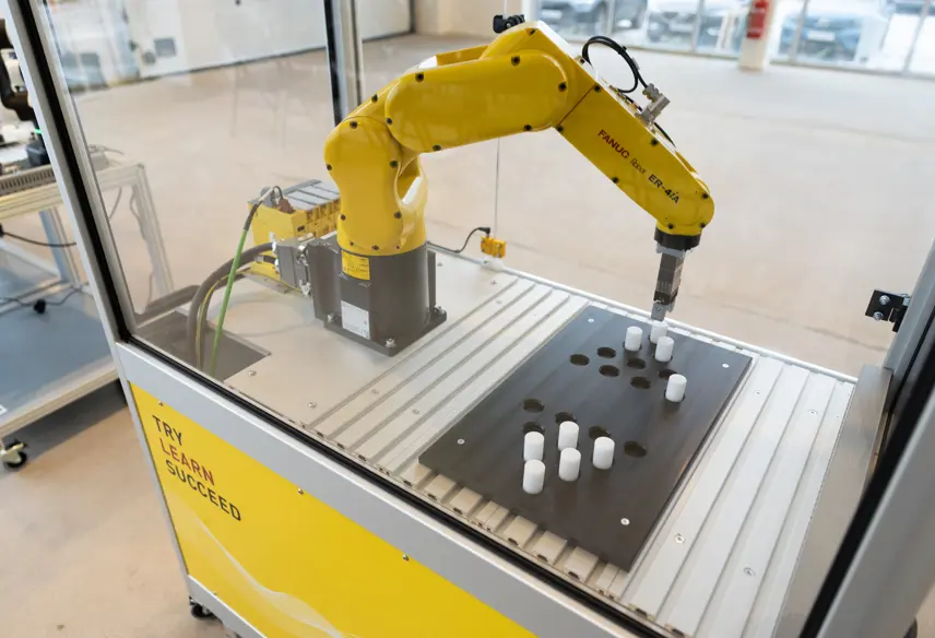 Robot i praktiken Fanuc